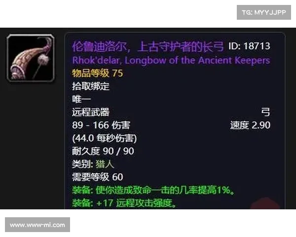 魔兽世界怀旧服猎人：箭袋装备攻略